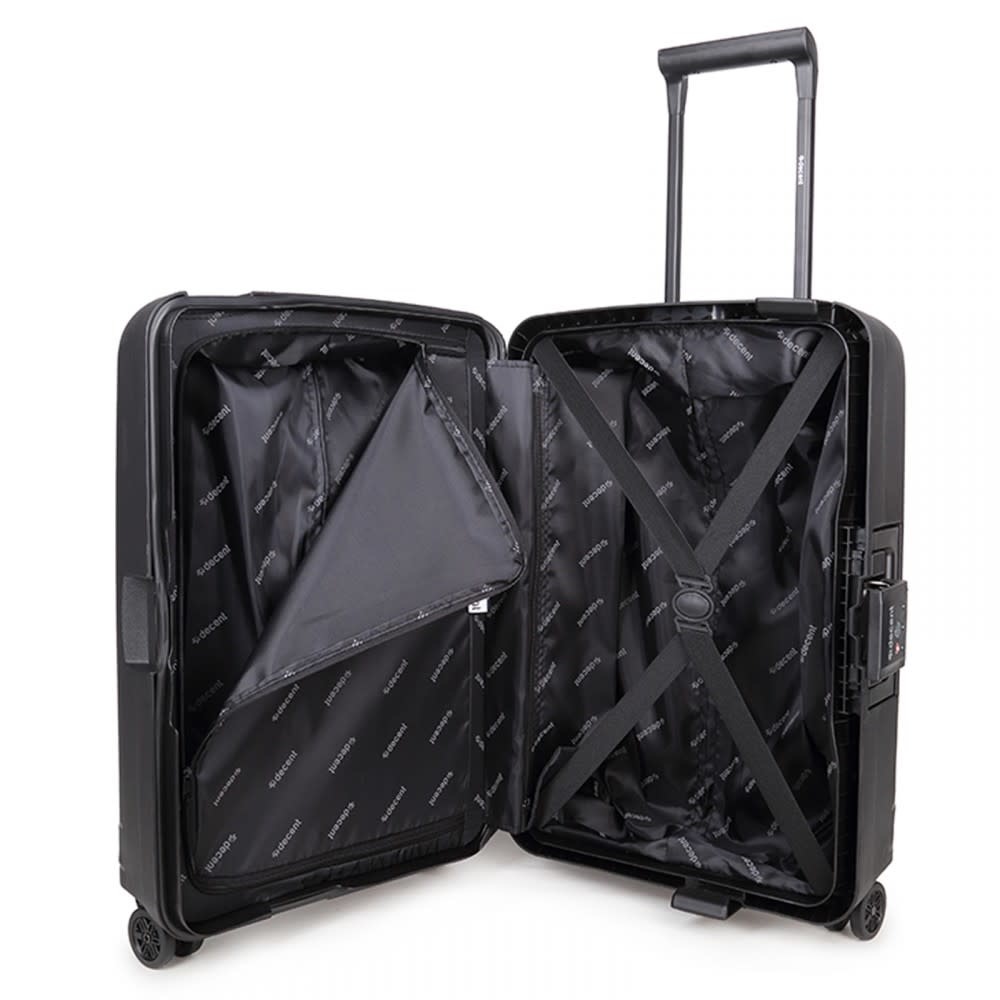 Decent Transit 70cm 86L trolley zwart