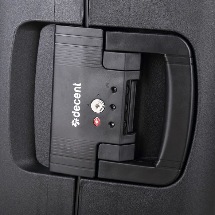 Decent Transit 70cm 86L trolley zwart