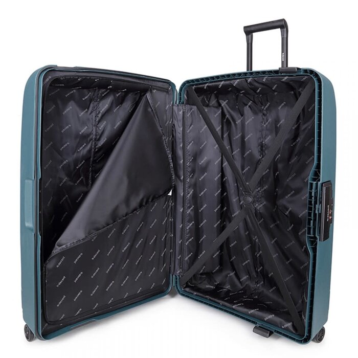 Decent Transit 82cm 135L trolley petrol groen