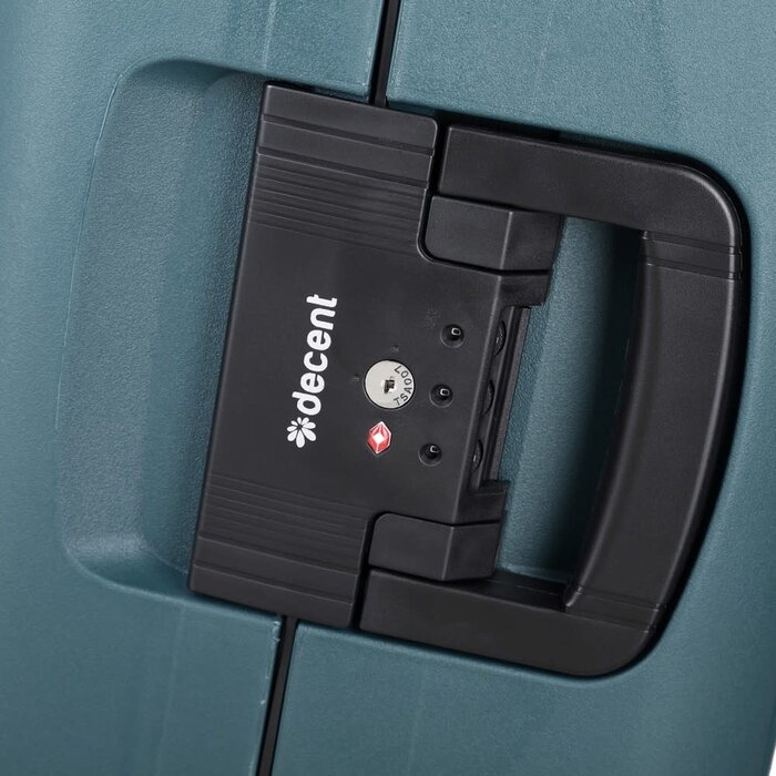 Decent Transit 82cm 135L trolley petrol groen