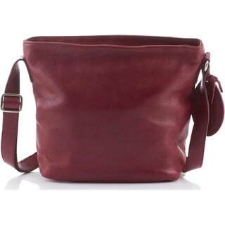 Saccoo Caracas Para leren schoudertas rood