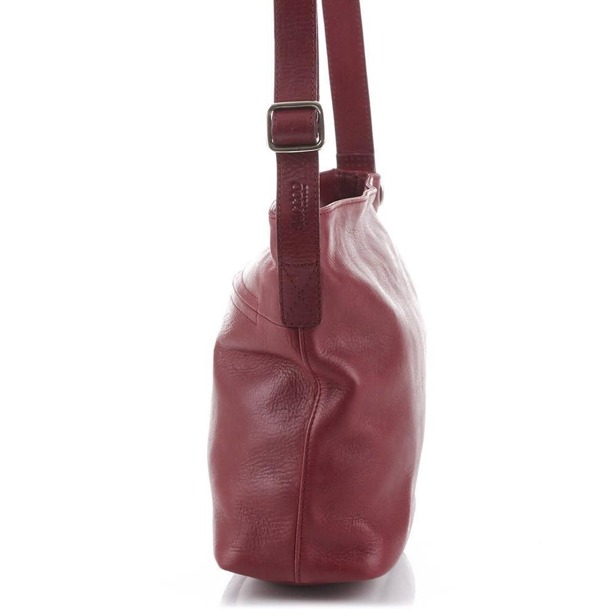 Saccoo Caracas Para leren schoudertas rood