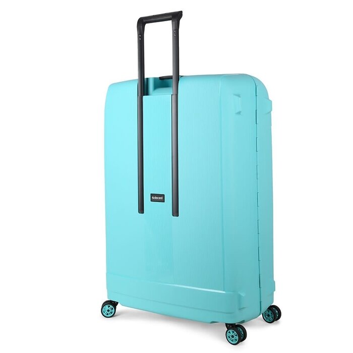 Decent Transit 70cm 86L trolley licht blauw