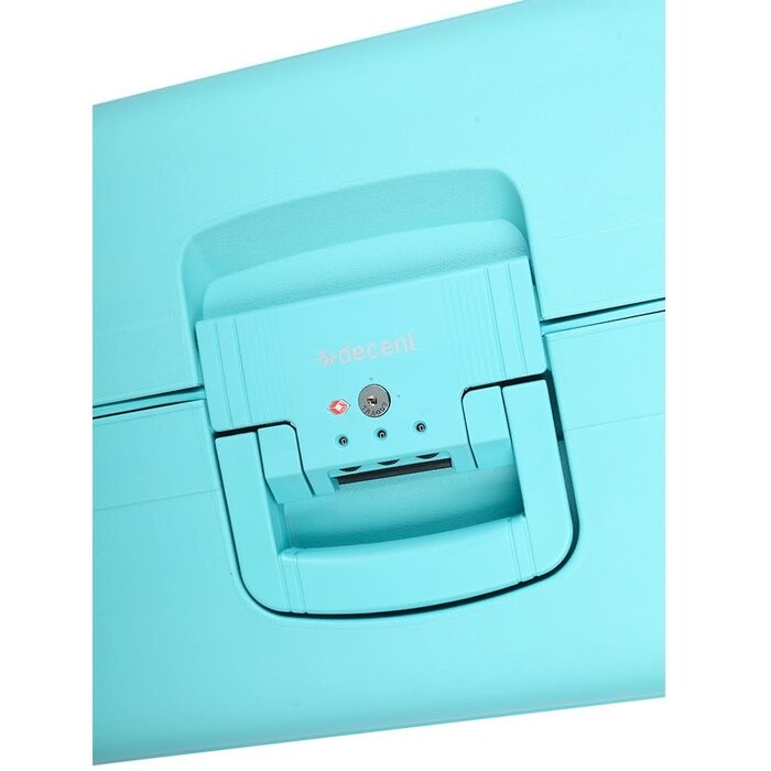 Decent Transit 70cm 86L trolley licht blauw