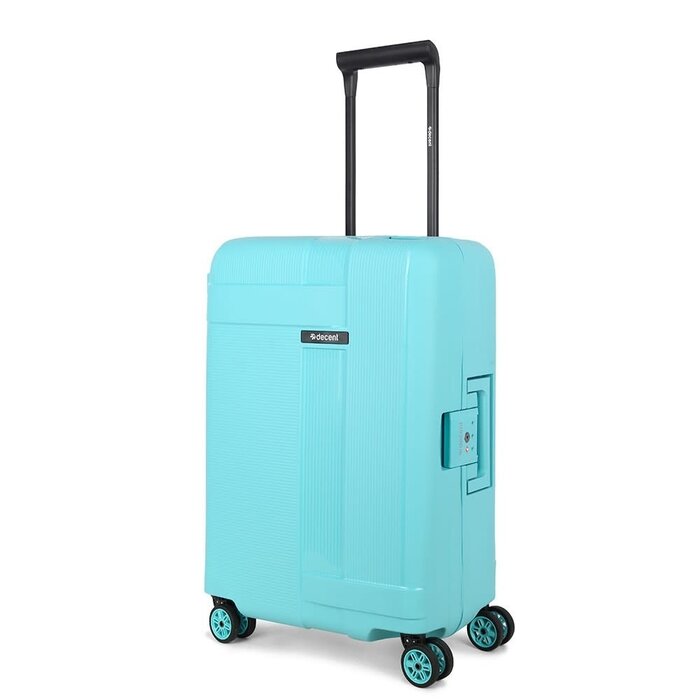 Decent Transit 55cm 43L cabinluggage licht blauw