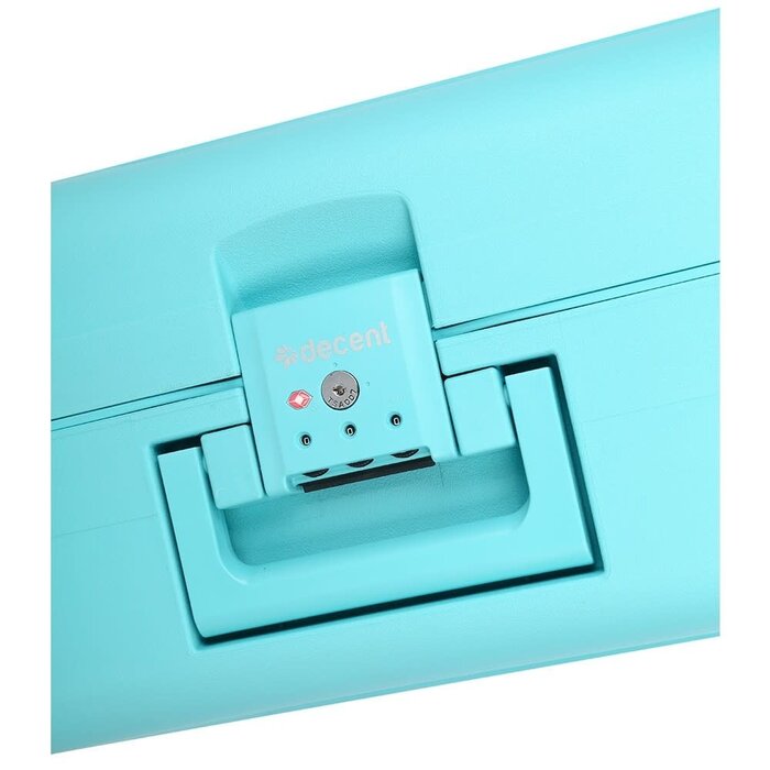 Decent Transit 55cm 43L cabinluggage licht blauw