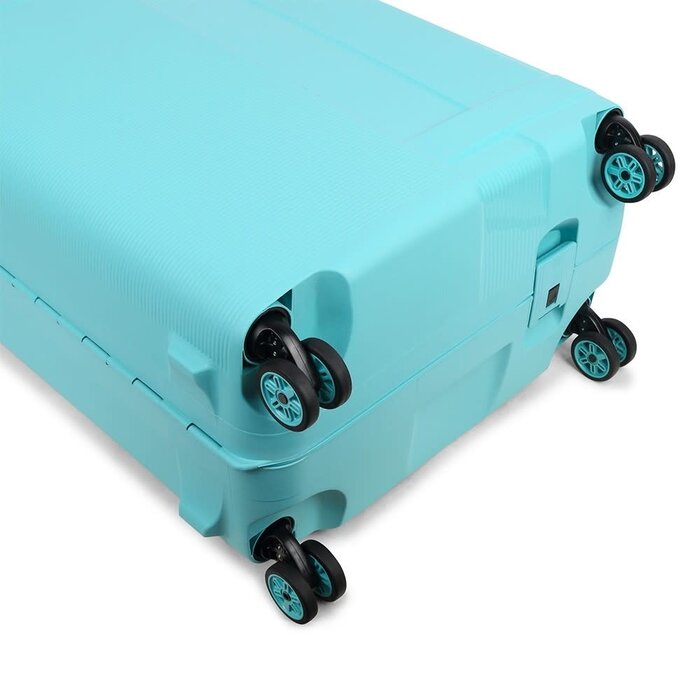 Decent Transit 55cm 43L cabinluggage licht blauw