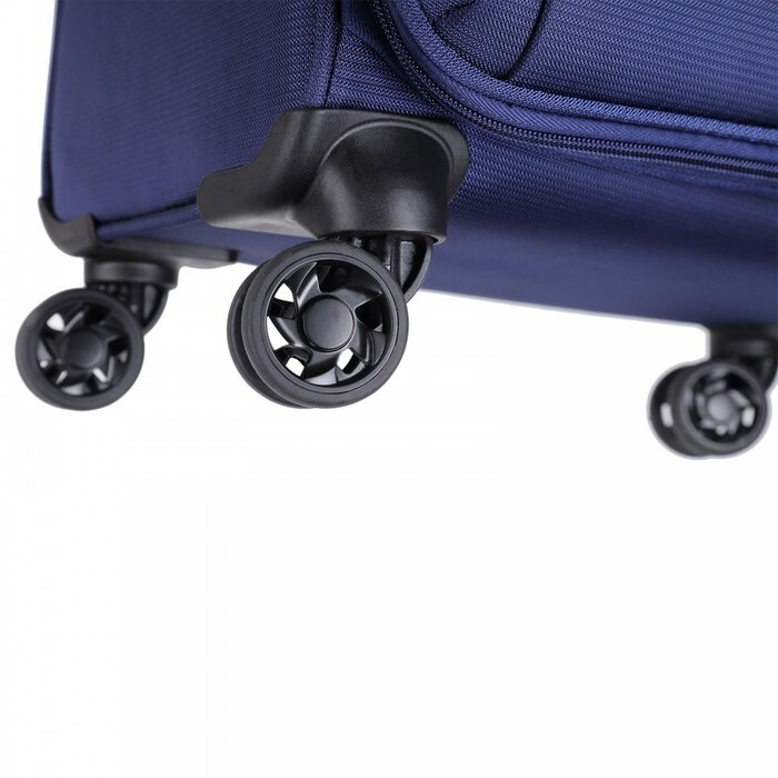 Decent D-Upright 76cm reiskoffer expendable blauw