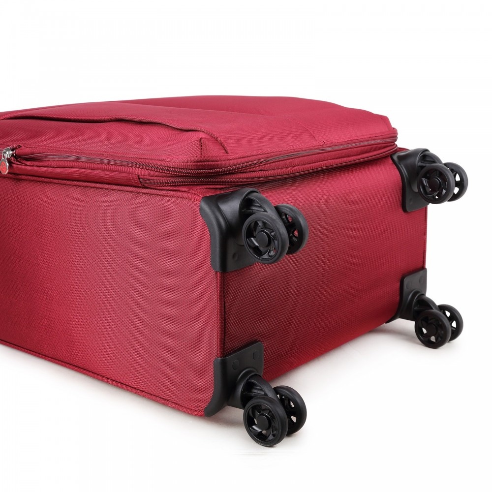Decent D-Upright 76cm reiskoffer expendable rood