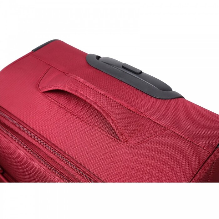 Decent D-Upright 76cm reiskoffer expendable rood