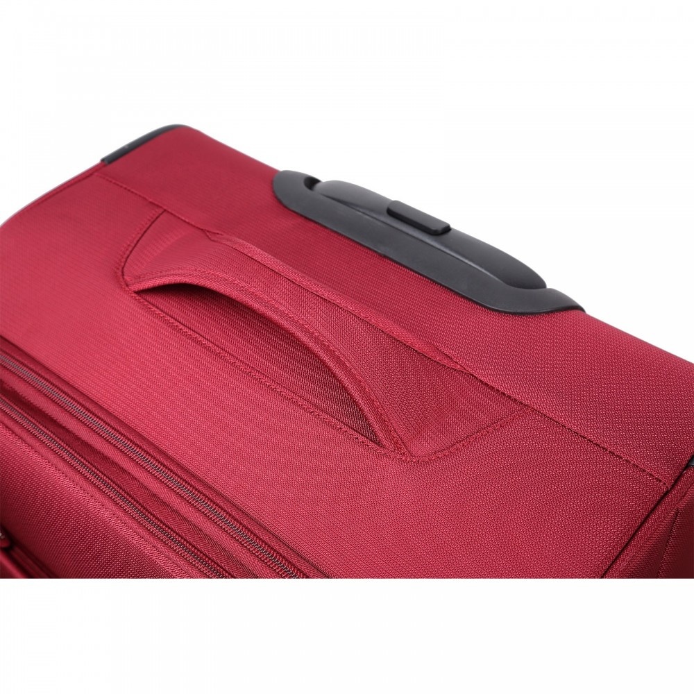 Decent D-Upright 76cm reiskoffer expendable rood