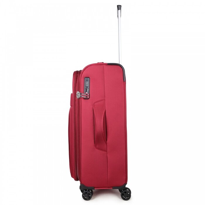 Decent D-Upright 76cm reiskoffer expendable rood