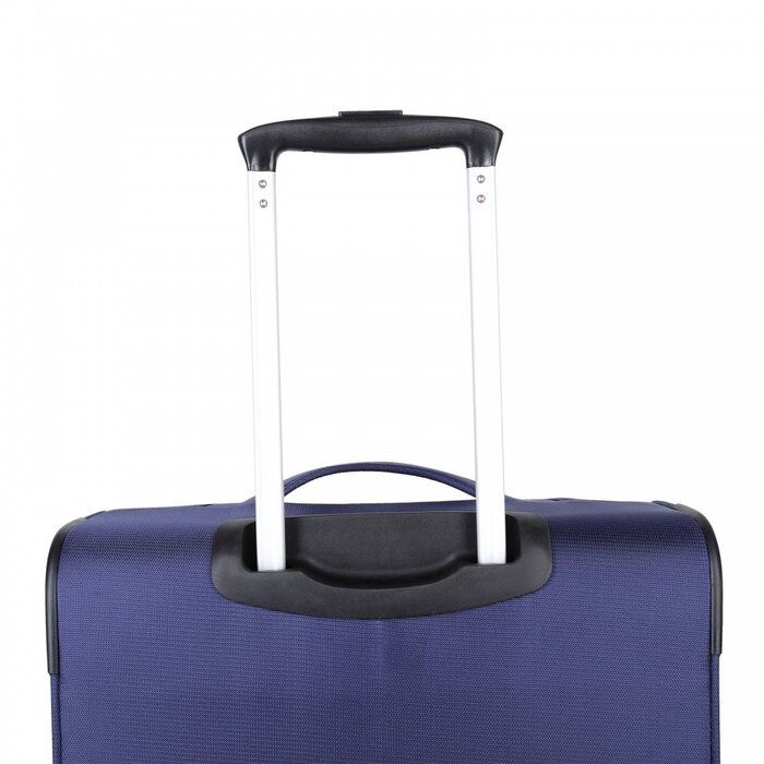 Decent D-Upright 66cm reiskoffer-trolley expendable blauw