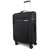 D-Upright 66cm reiskoffer-trolley expendable zwart