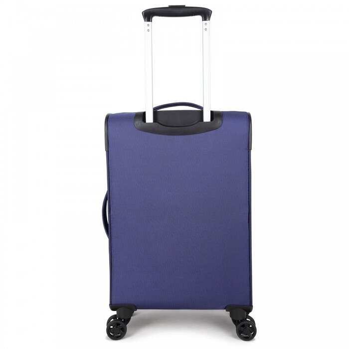 Decent D-Upright 55cm handbagage trolley blauw
