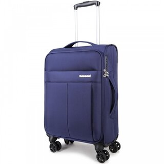 Decent D-Upright 55cm handbagage trolley blauw