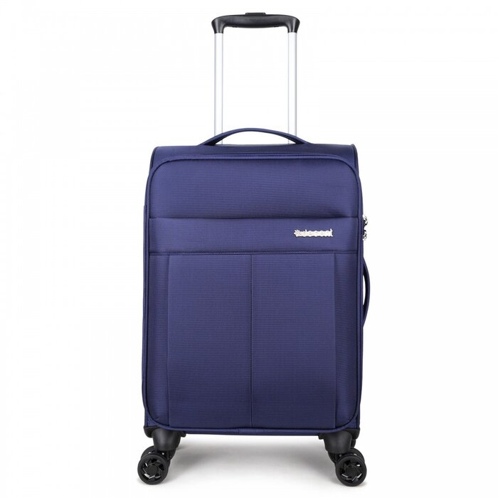 Decent D-Upright 55cm handbagage trolley blauw