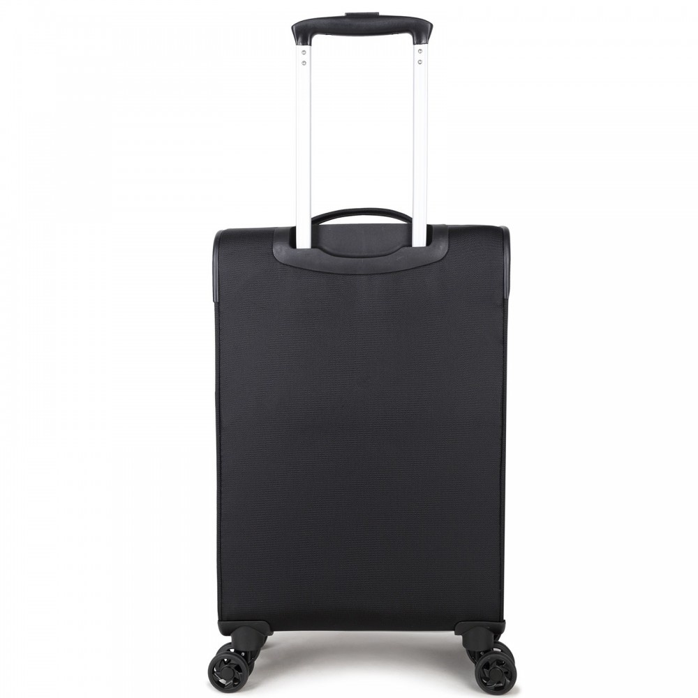 Decent D-Upright 55cm handbagage trolley zwart