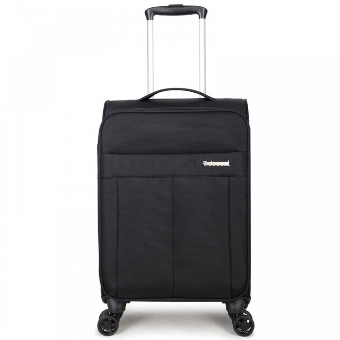 Decent D-Upright 55cm handbagage trolley zwart