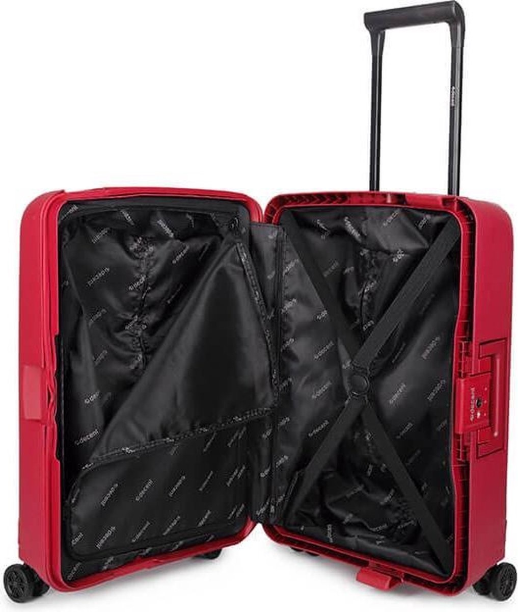 Decent Transit 55cm 43L cabinluggage rood