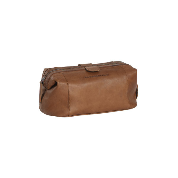 Chesterfield Vince leren toilettas Cognac