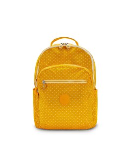 Kipling Seoul 27L-15.6" laptop-rugzak soft dot yellow