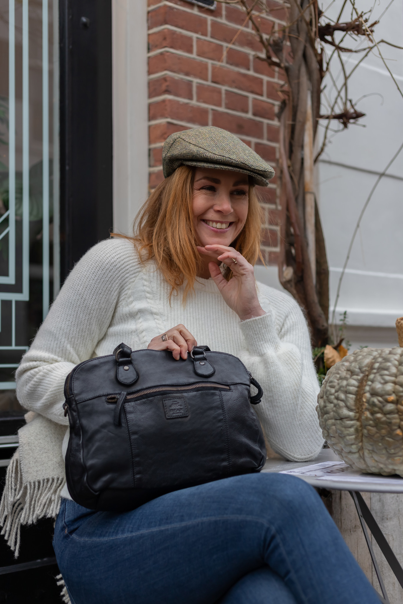 Bear Design Bear Design Lieke leren damestas zwart