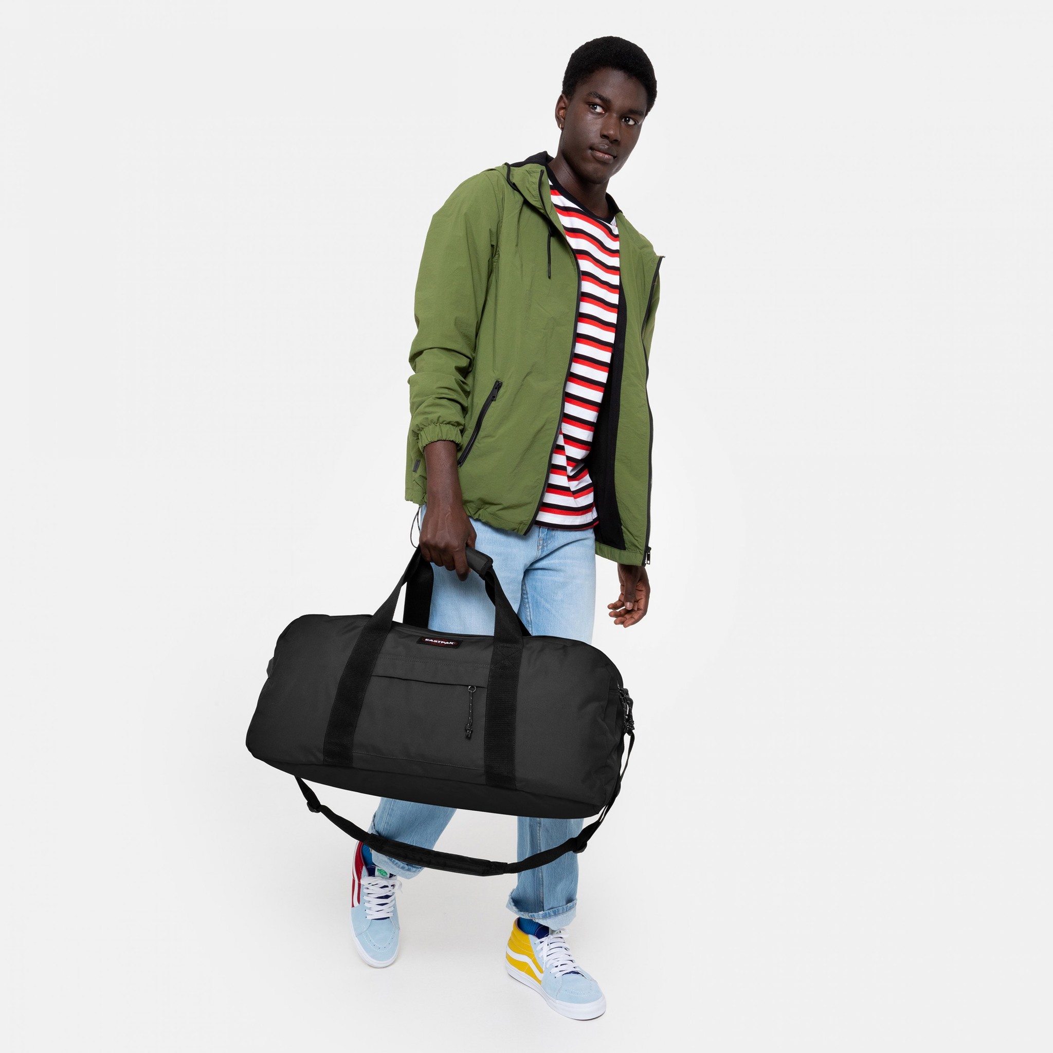 Eastpak Station + 58L weekendtas-sporttas zwart