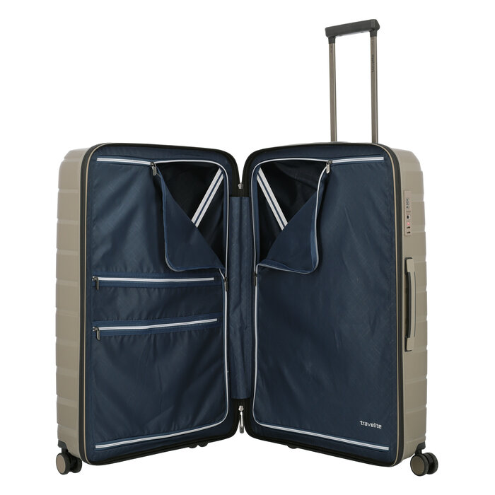 Travelite Air Base L 4-wiel trolley 105L champagne