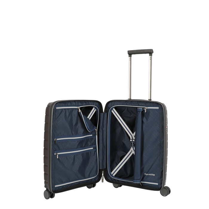Travelite Air Base S 4-wiel cabinluggage 37L antraciet