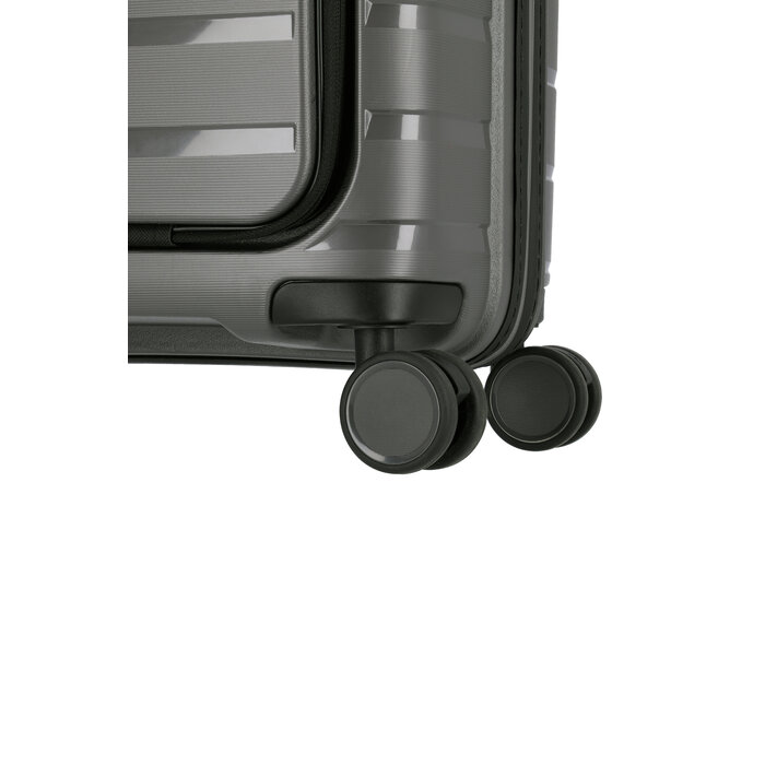 Travelite Air Base S 4-wiel cabinluggage-front pocket antraciet