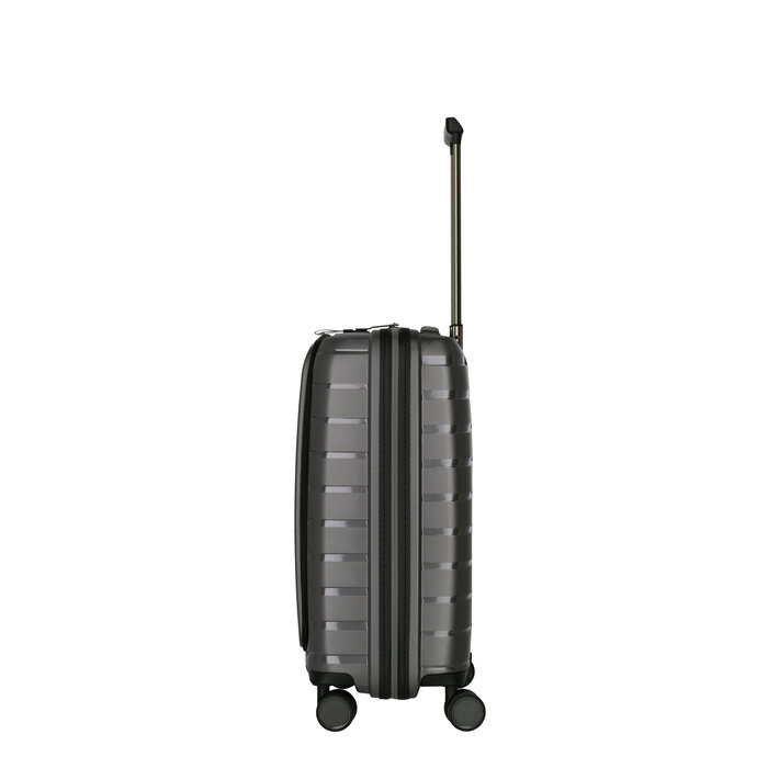 Travelite Air Base S 4-wiel cabinluggage-front pocket antraciet