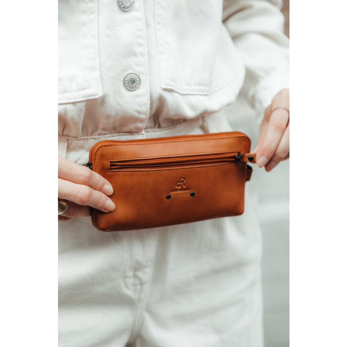 De Rooy Amsterdam Tampa loop bag beige