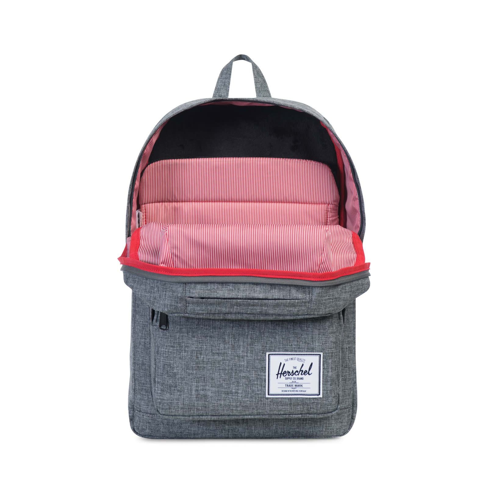 Herschel Herschel Pop Quiz 15.4" laptop -rugzak raven crosshatch