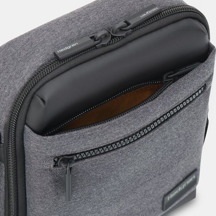 Hedgren Next App crossover pouch 7" RFID stylish grey