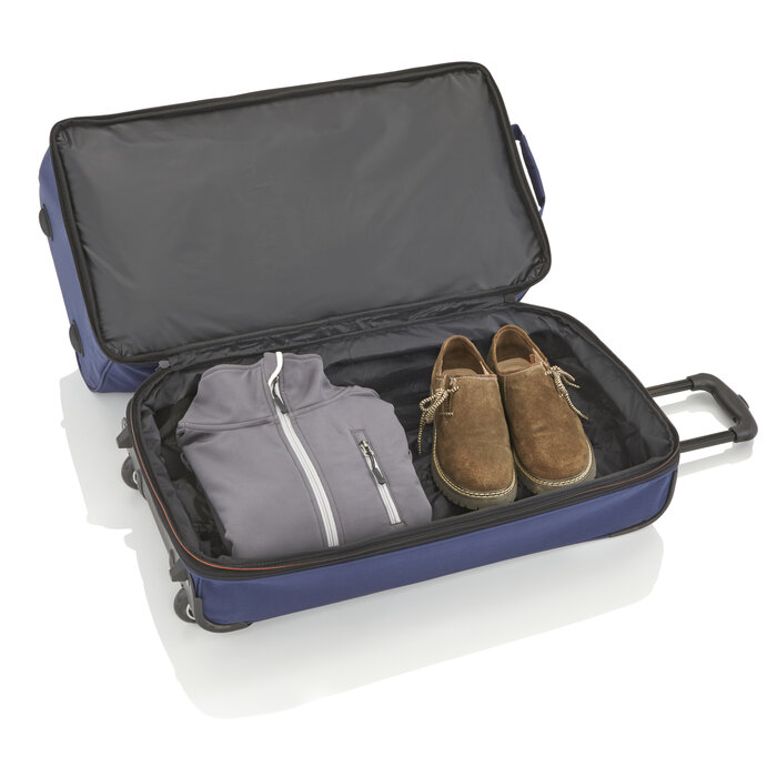 Travelite Basics 70cm/98-119L Exp. reistas op wielen navy/orange