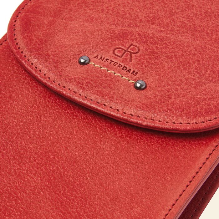 De Rooy Amsterdam Tampa telefoontasje rood