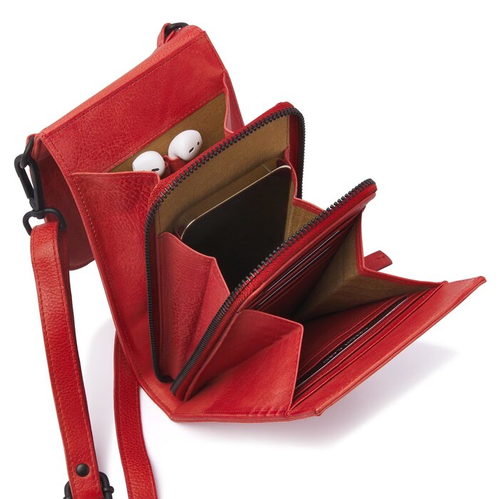 De Rooy Amsterdam Tampa telefoontasje rood