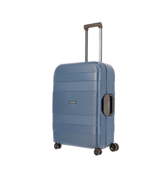 blad Frons fusie Travelite Korfu 65cm-65L reiskoffer donker blauw - tasenik.nl - Harkema  Lederwaren