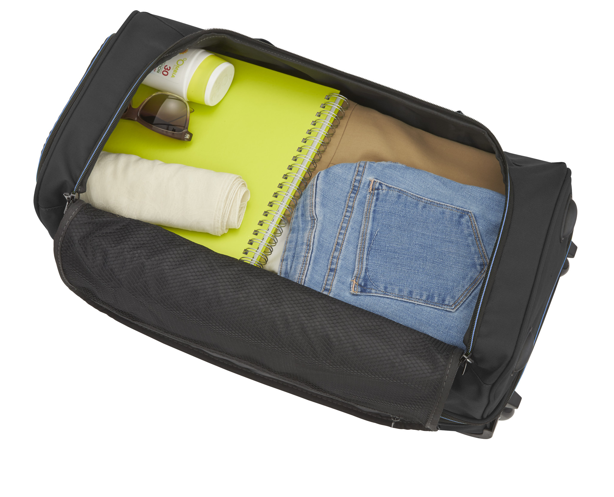 Travelite Basics 55cm wieltas zwart