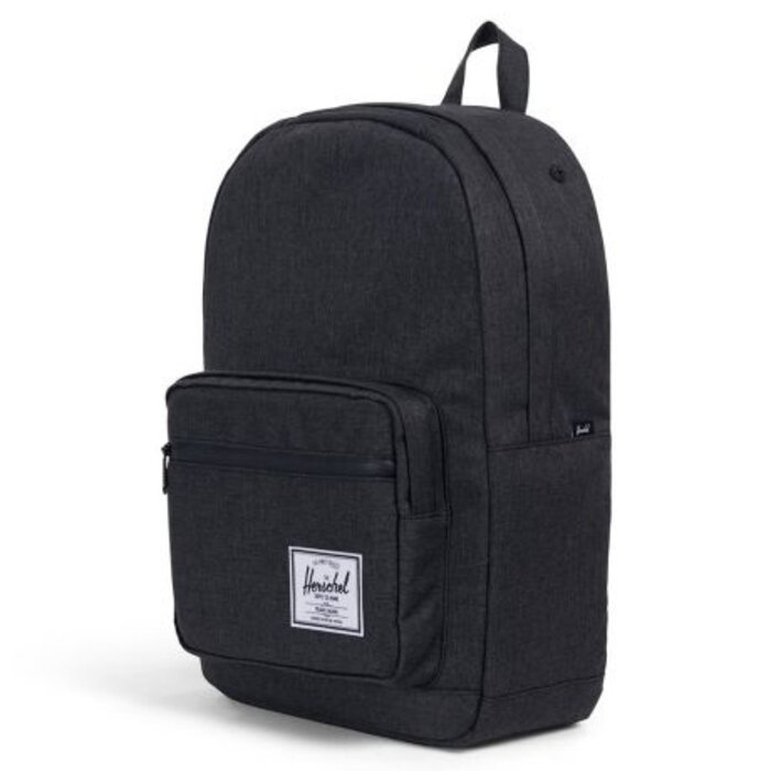 Herschel Pop Quiz 15.4 laptop rugzak black crosshatch black tasenik Harkema Lederwaren