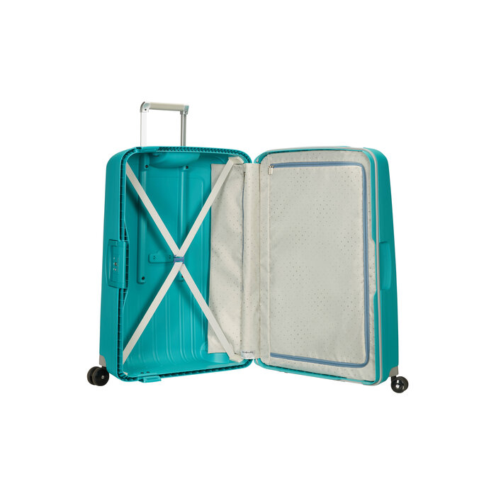 Samsonite Samsonite SCure Spinner 75cm-102L reiskoffer aqua blue
