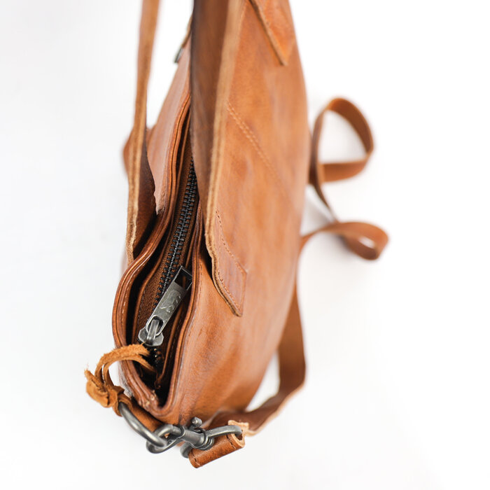 Bear Design Bear Design Jilke shopper-schoudertas cognac