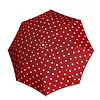 T.200 duomatic opvouwbare paraplu dot art red