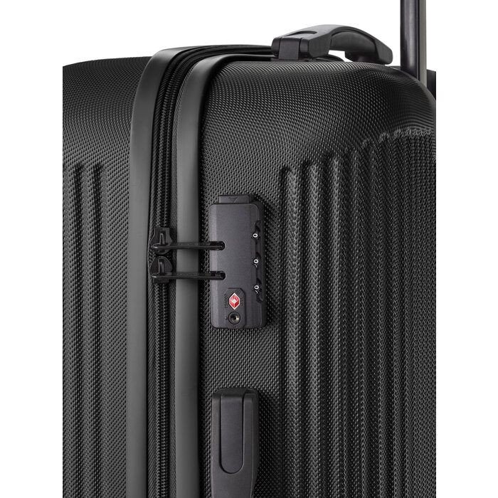 Travelite Bali L 77cm-96L reiskoffer zwart