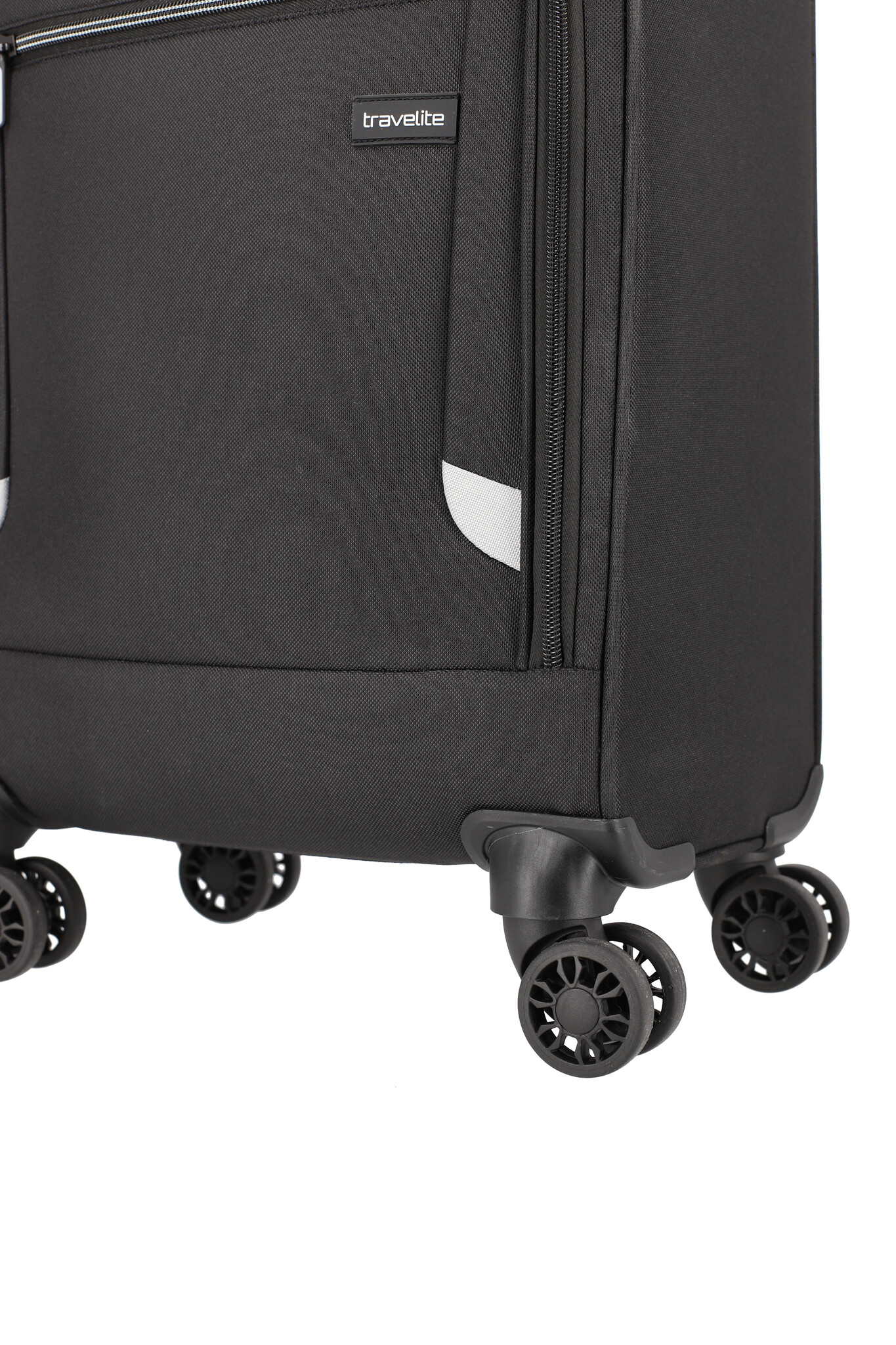 Travelite Travelite Cabin 55x35x20cm trolley with toploader zwart