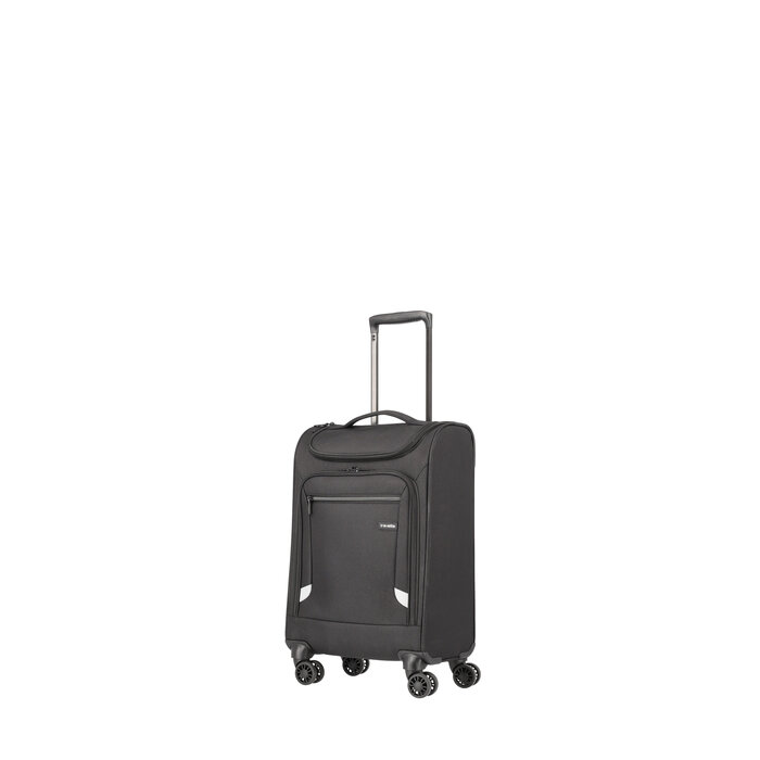Travelite Cabin 55x35x20cm trolley with toploader zwart