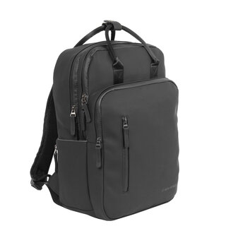 New Rebels William Milwaukee 15.6" handel backpack zwart