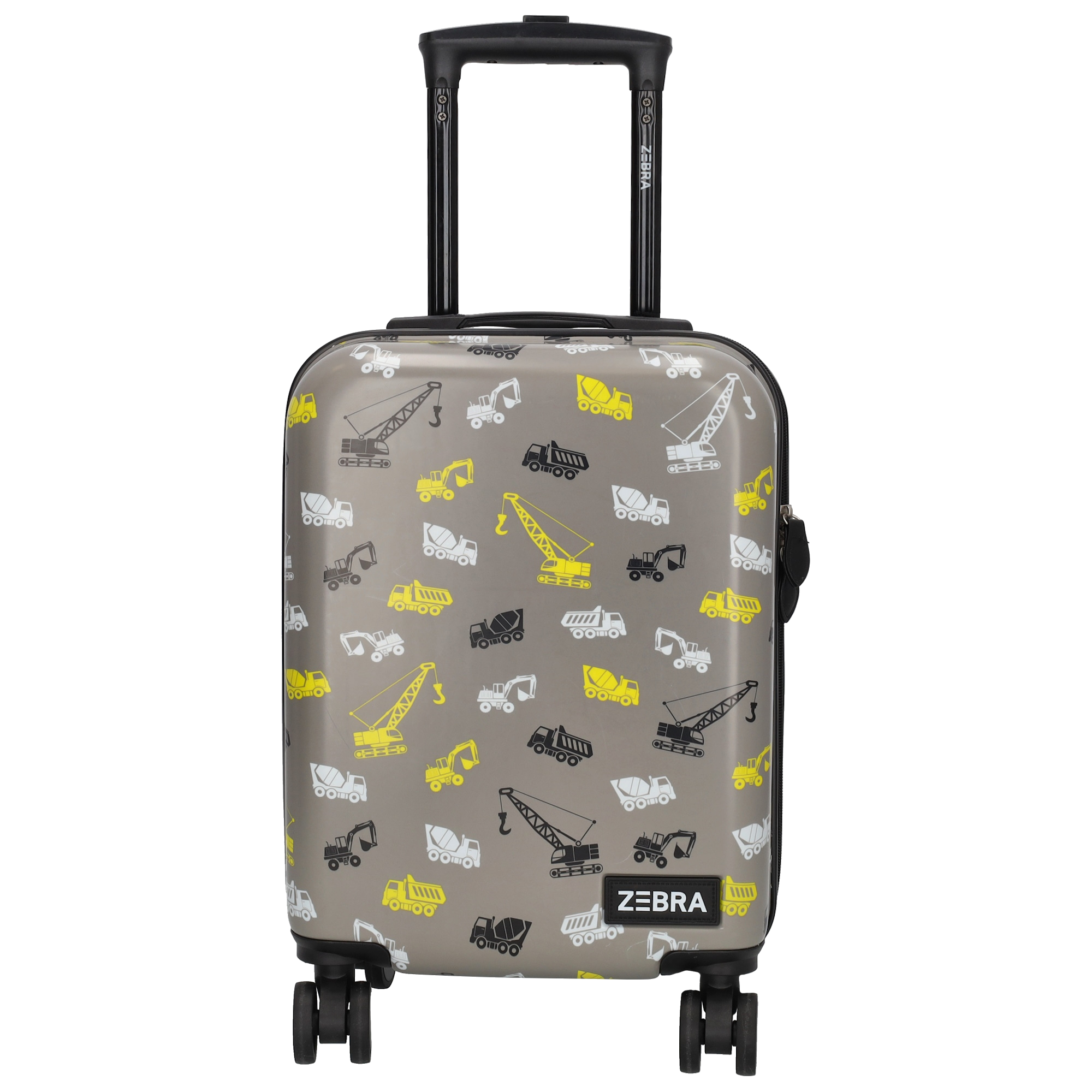 Zebra Trends kinderkoffer grijs