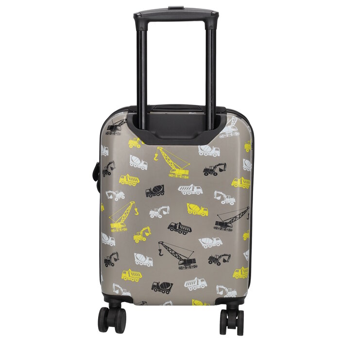Zebra Trends kinderkoffer grijs